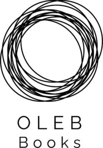 A dozen slightly overlapping circles form the Oleb Books logo.